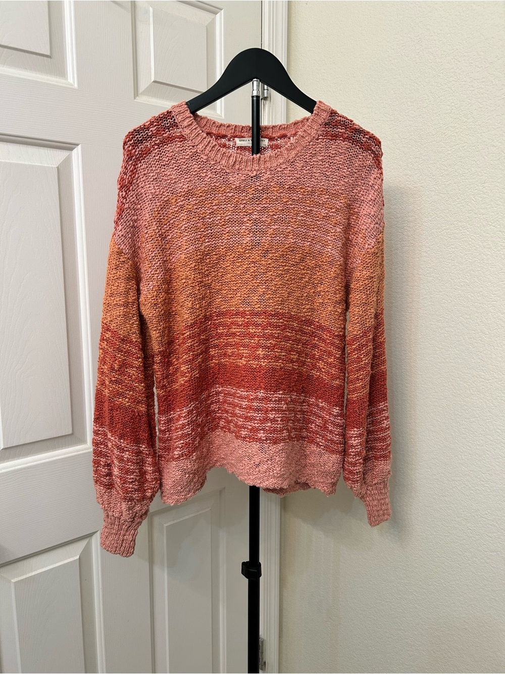 Spell & The Gypsy sunset ombre sweater 100% Cotton